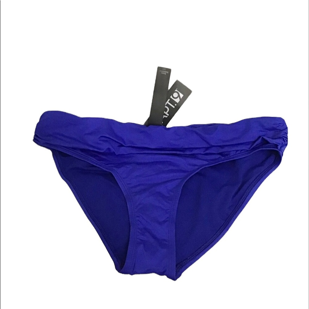 Apt. 9 Royal Blue Swim Bottoms women’s size 10